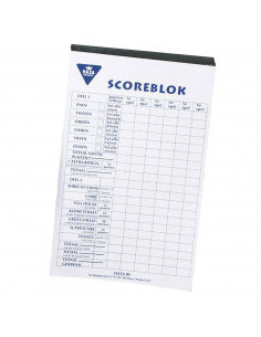 Scoreblok, 250 vellen