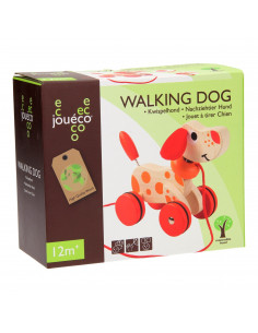 Joueco Houten Kwispel Hondje