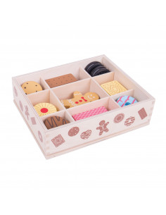 Houten Kistje met Koekjes