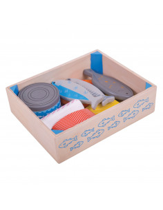 Houten Kistje met Vis