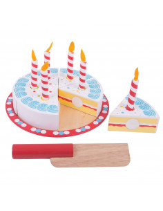 Houten Verjaardagstaart