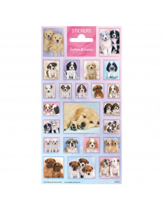 Stickervel Cutie Puppies