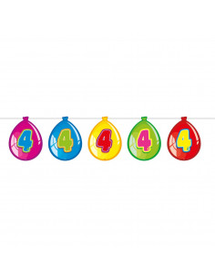 Vlaggenlijn Ballonnen 4...