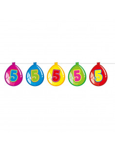 Vlaggenlijn Ballonnen 5...