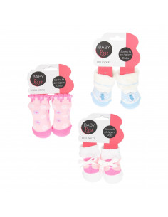 Baby Rose Poppensokken