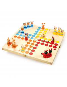 Houten Ludo Dieren