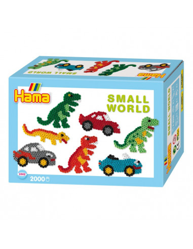 Hama Strijkkralenset - Dino en Auto,...