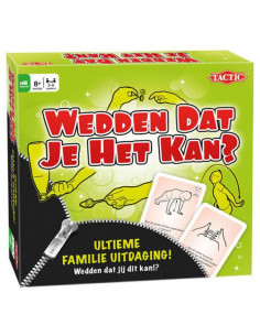 Wedden dat je het kan?