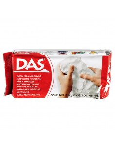 DAS Boetseerklei - Wit, 1kg.