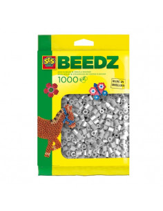 SES Strijkkralen - Grijs,...