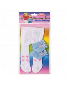 Poppenmaillot met Sokken...