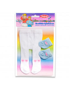 Poppenmaillot met Sokken...