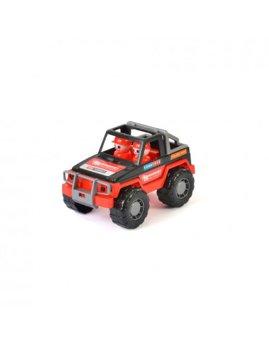 Mammoet Jeep met Speelfiguren