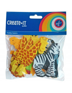 Foamstickers Dieren, 32st.