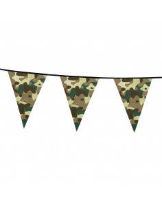 Camouflage Vlaggenlijn, 6mtr.
