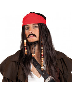 Pruik Tobias Met Bandana,...