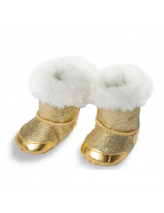 Poppenschoenen Goud, 35-45 cm