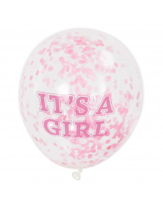 Confetti Ballonnen Meisje,...