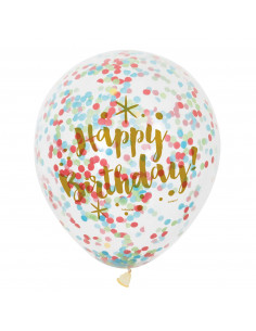 Confetti Ballonnen Happy...