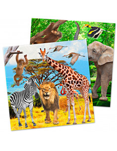 Safari Servetten, 20st.