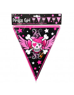 Pirate Girl Vlaggenlijn, 6mtr.