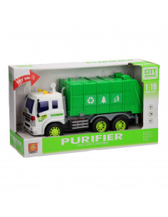 Vuilniswagen Licht & Geluid...