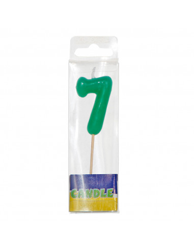 Luxe Verjaardagskaars - 7 jaar