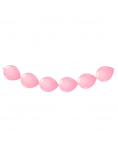 Roze Knoopballonnen, 8st.