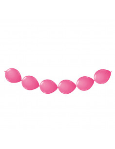 Magenta Knoopballonnen, 8st.