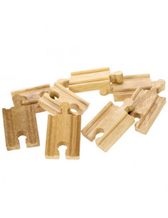 Houten Rails - Mini, 8st.