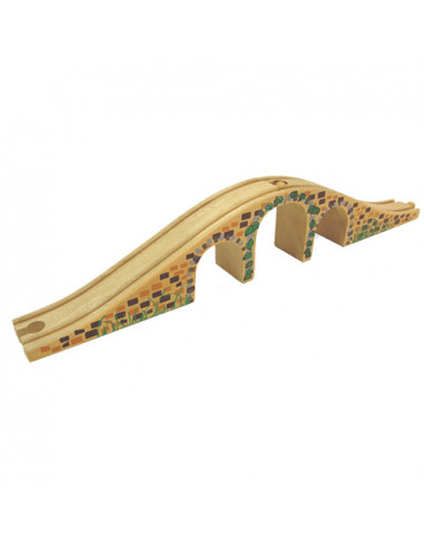 Houten Rails - Brug Met 3 Bogen