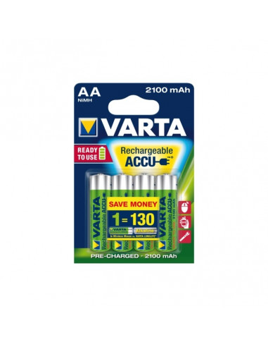 Batterij oplaadbaar Varta 4xAA...