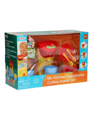Playgo Koffiezetapparaat met Accessoires