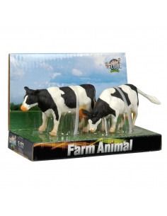 Koe Zwart/wit Staand