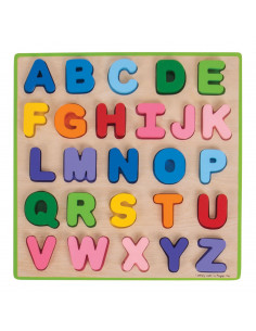 Houten Alfabet Puzzel, 26st.