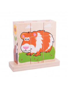 Houten Blokpuzzel...