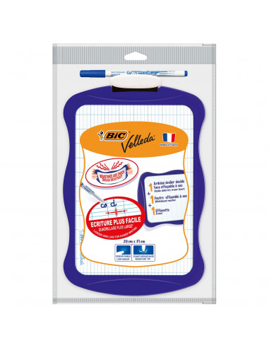 BIC Velleda Whiteboard met Wisser en...