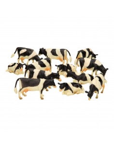 Kids Globe Koeien, 12st 1:32