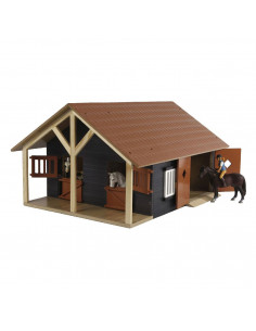 Paardenstal met 2 Boxen en...