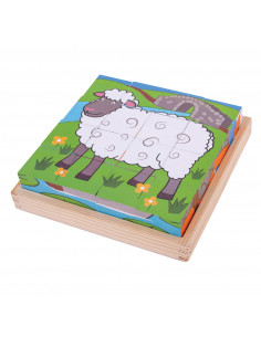 Houten Blokpuzzel...