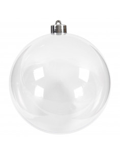 Decoratie Kerstbal Tweedelig