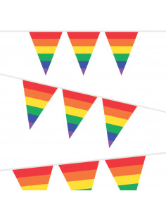 Vlaggenlijn Regenboog, 10mtr.