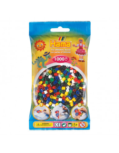 Hama Strijkkralenmix 1, 1000st.