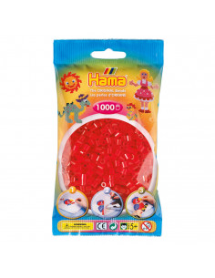 Hama Strijkkralen - Rood...