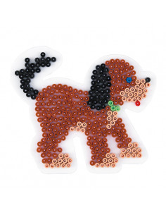Hama Strijkkralenbordje - Hond