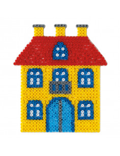 Hama Strijkkralenbordje - Huis