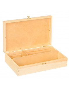 Houten Tekendoos Met Vakken