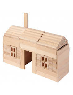 Houten Bouwplankjes, 200dlg.