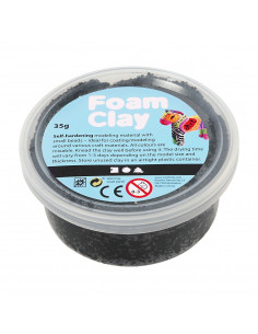Foam Klei - Zwart, 35gr.