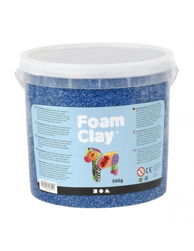 Foam Klei - Blauw, 560gr